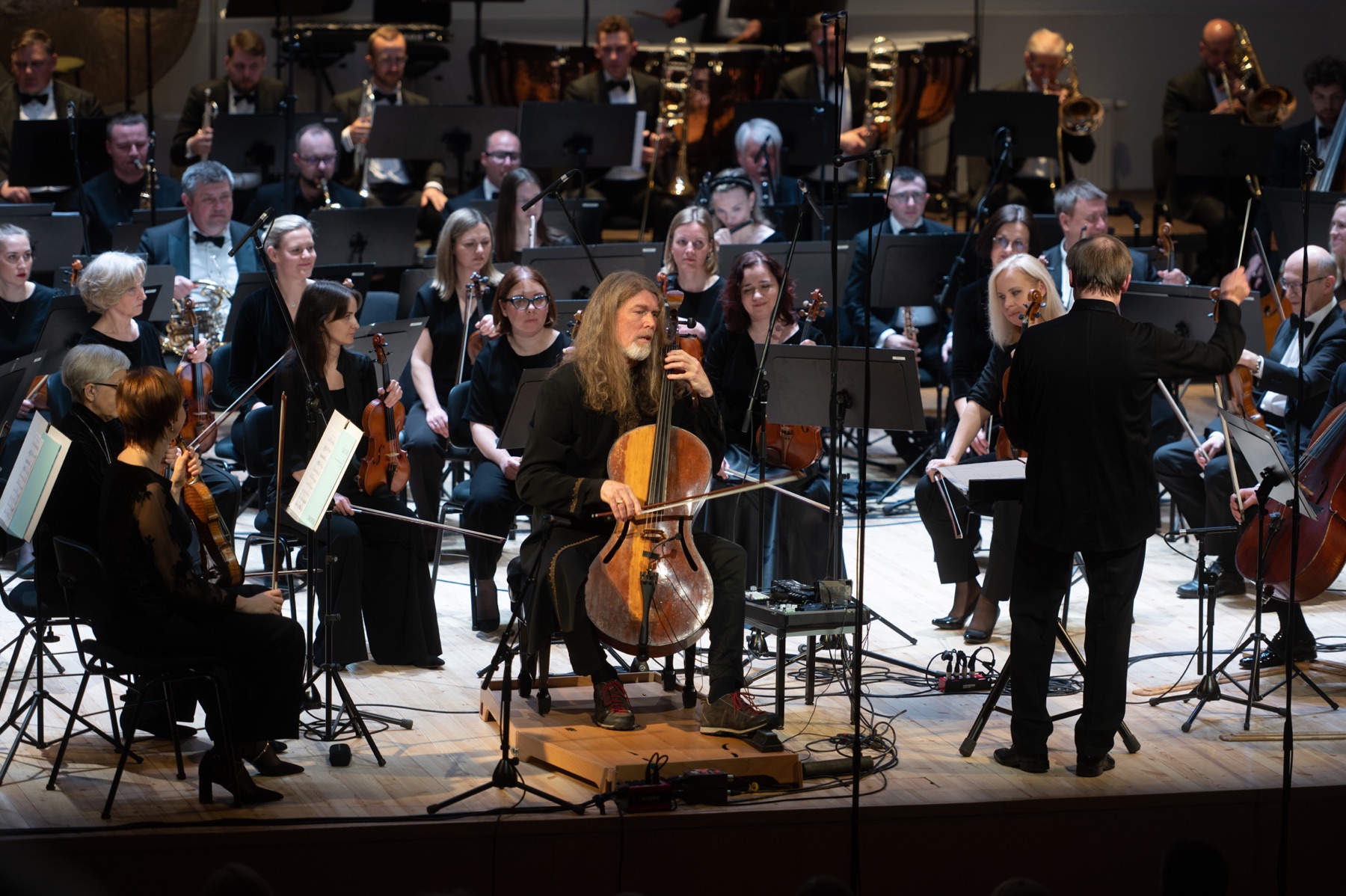 Festivalio orkestras ir violončelės solistė